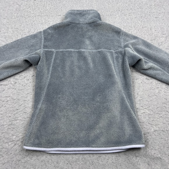 Patagonia Re-Tool Snap-T Pullover Women's Medium Gray Deep Pile Fleece Sweater - Picture 8 of 10